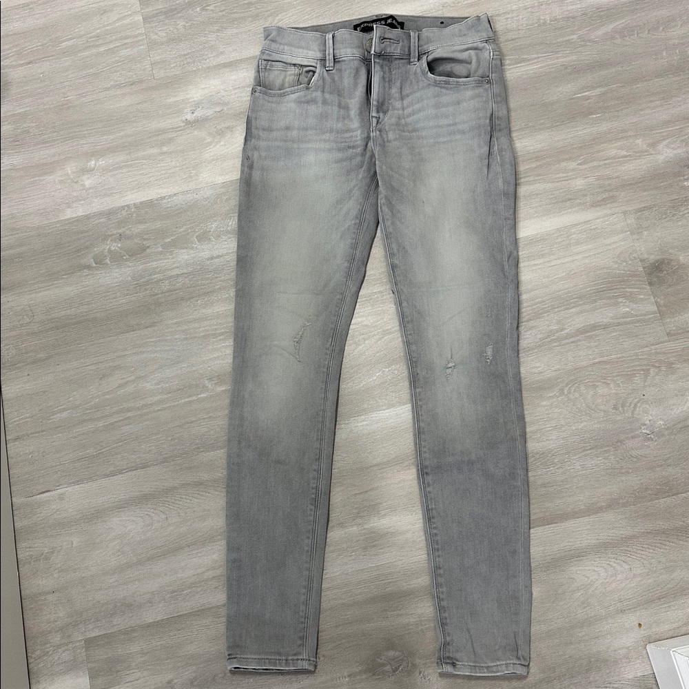Express Jeans- Mid Rise Ankle Leggings-Size 2R
